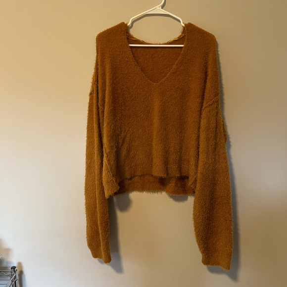 free people gold princess sweater - Picture 6 of 6